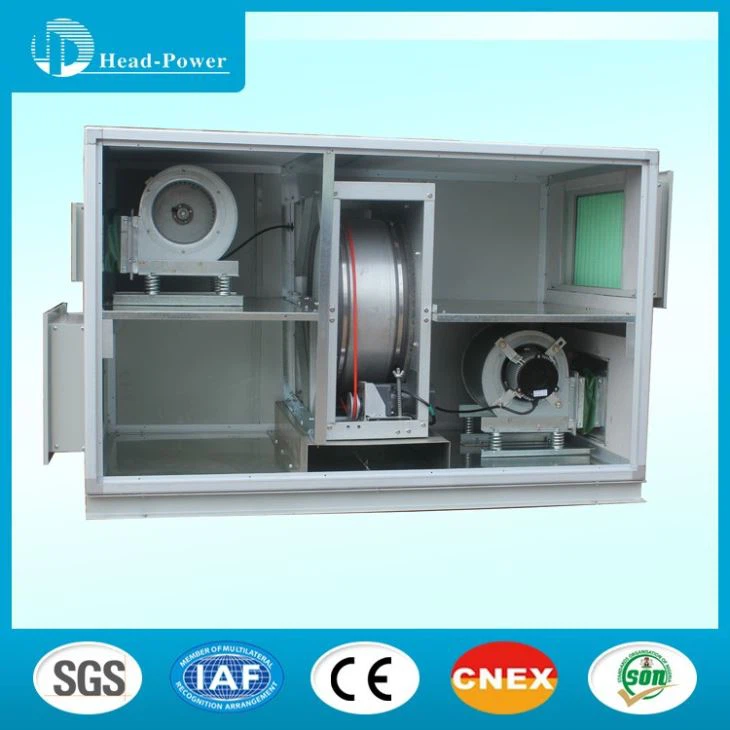 Customized Rotary Type HRV Air Handling Unit For Industrial Application